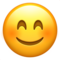 Smiling Face With Smiling Eyes emoji on Apple